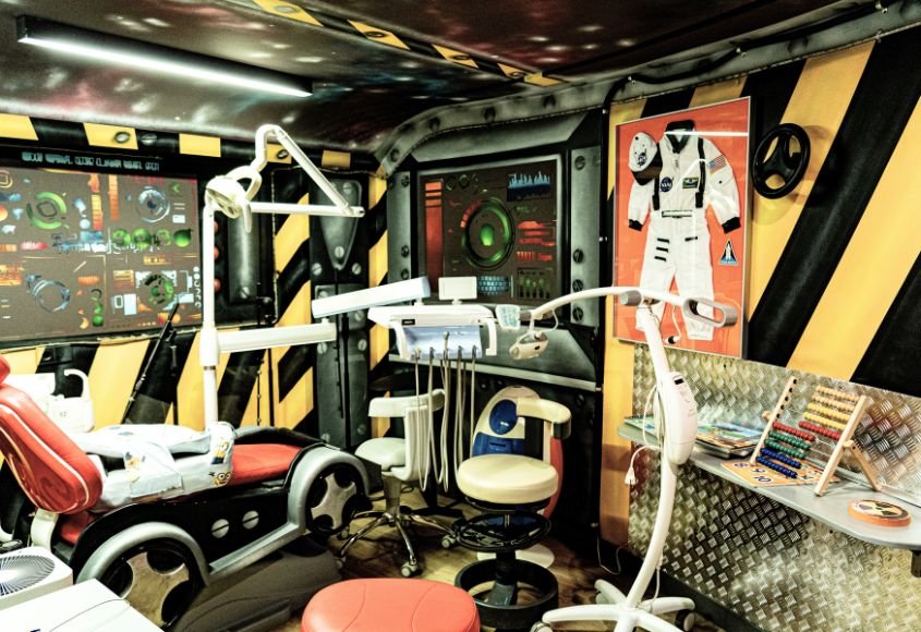 Instalación para tratamientos dentales infantiles de Raga Manresa